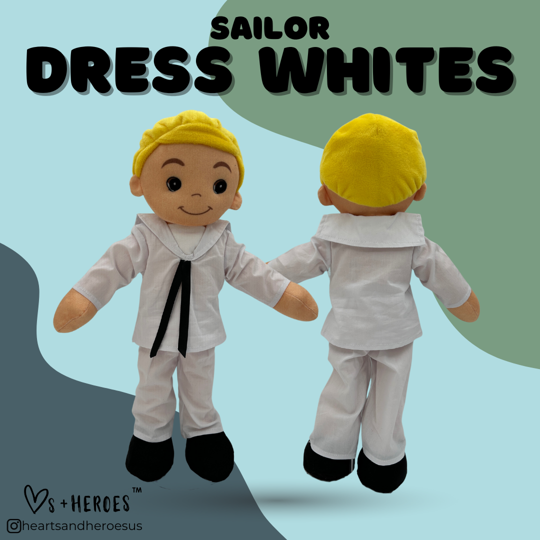 Sailor in Dress Whites Doll