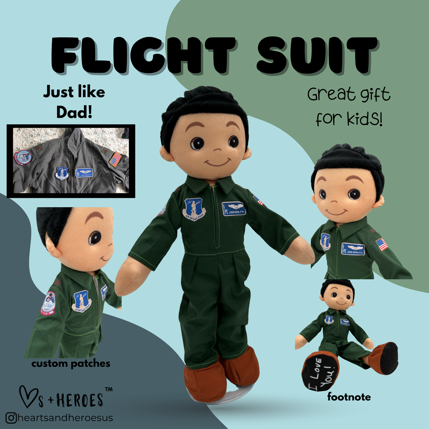 Flight Suit Doll