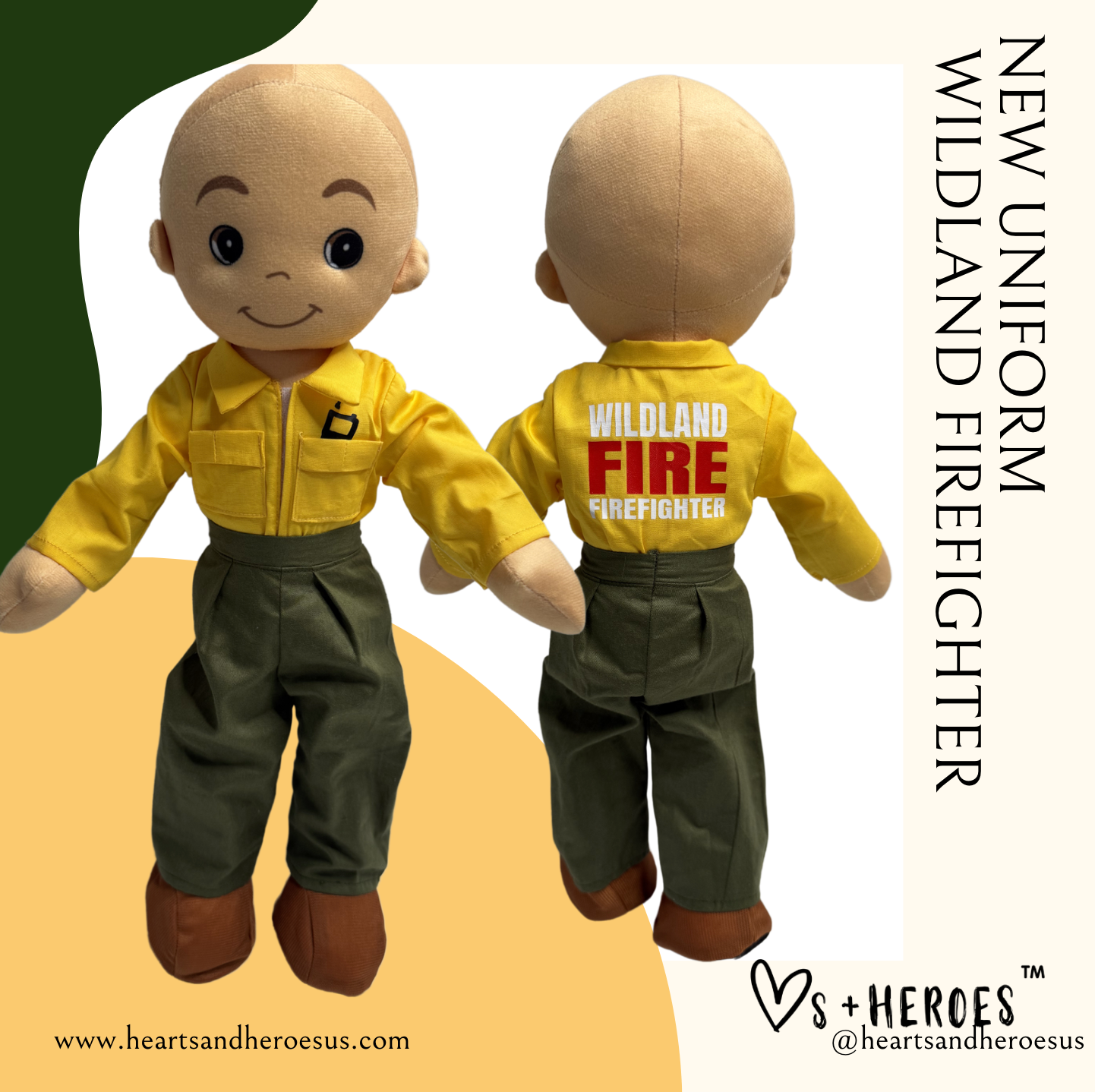 Wildland Firefighter Doll