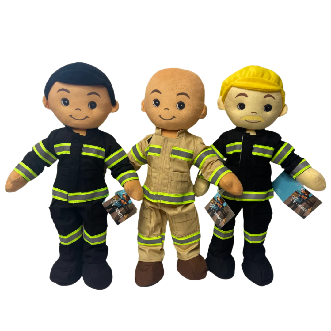 Firefighter Doll (Black PPE)