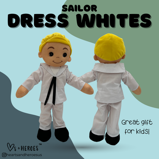 Sailor in Dress Whites Doll
