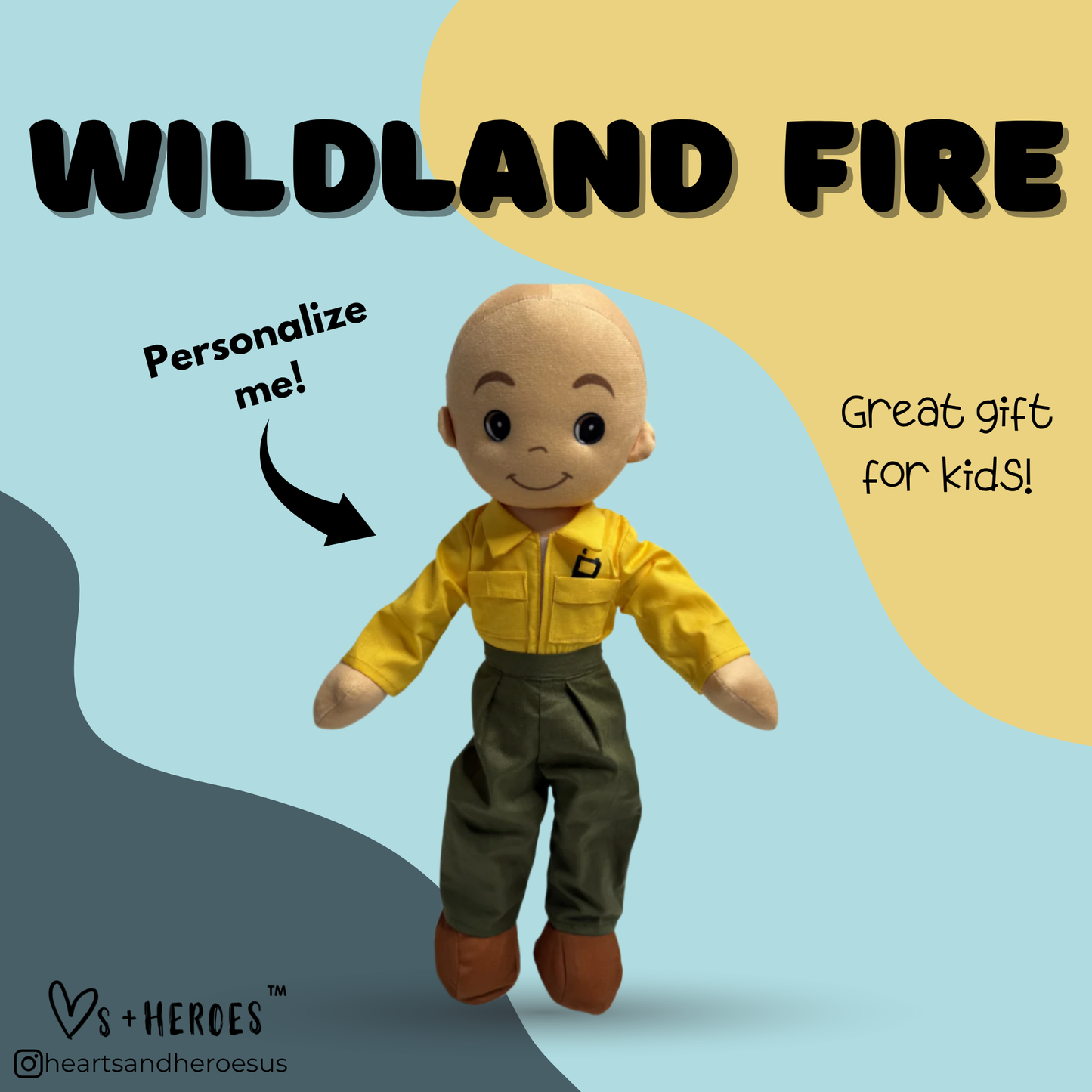 Wildland Firefighter Doll