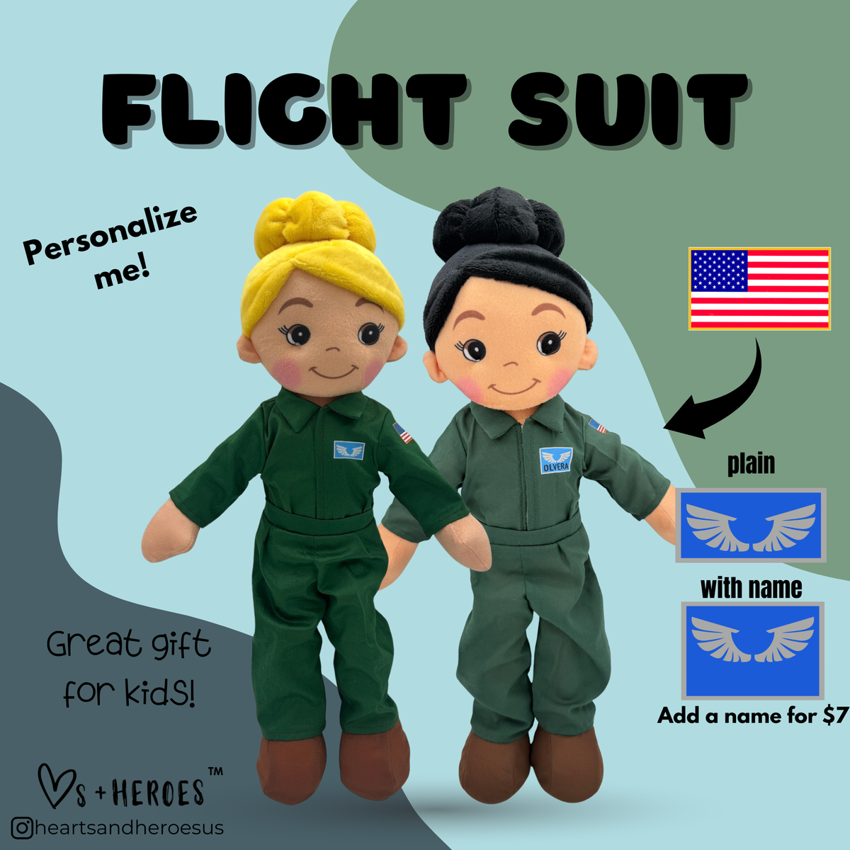 Flight Suit Doll