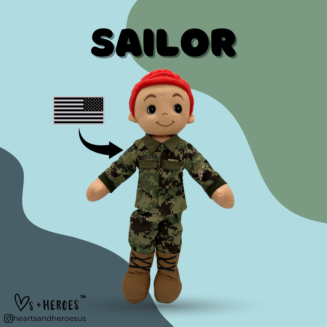 Sailor Navy Doll