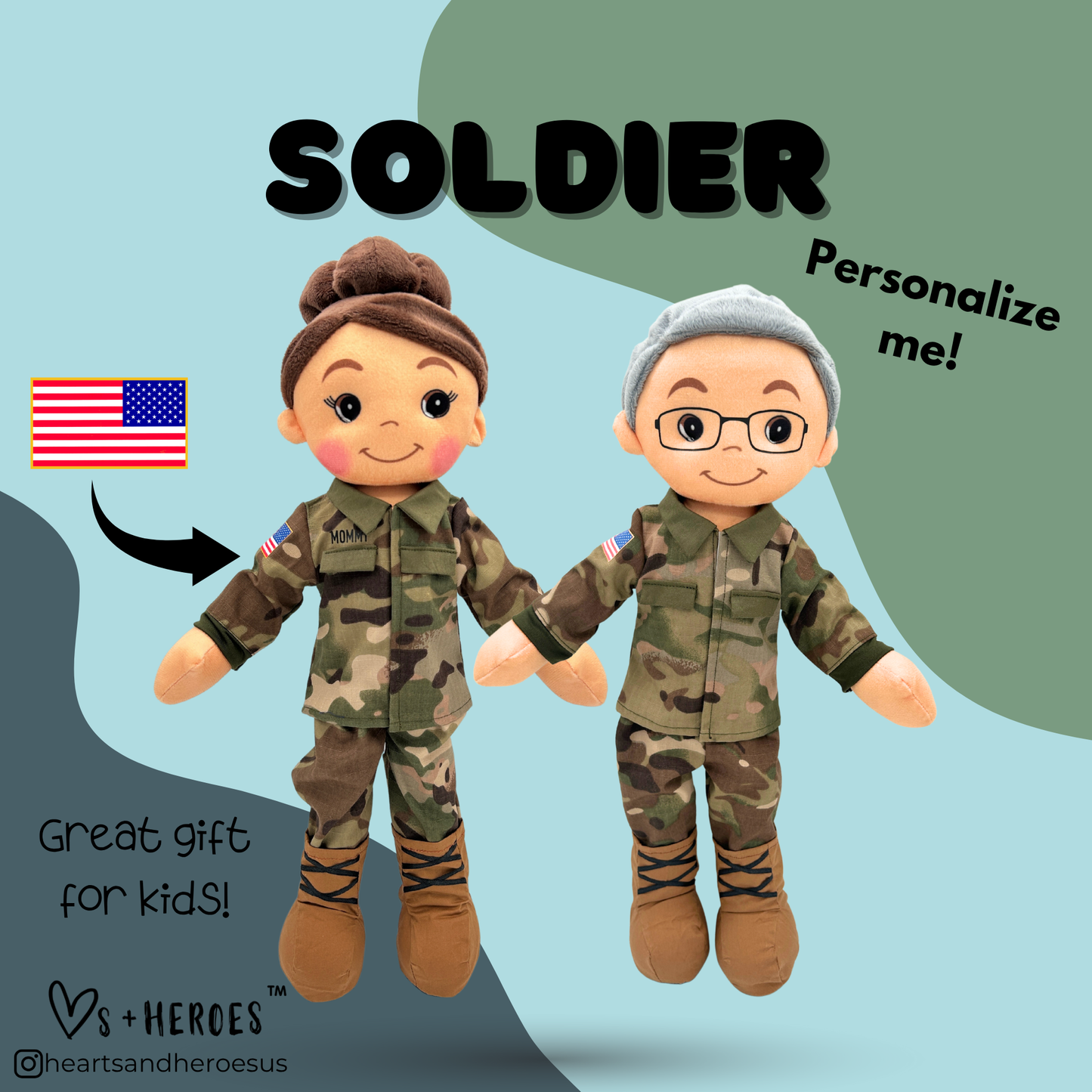 Soldier Army Doll