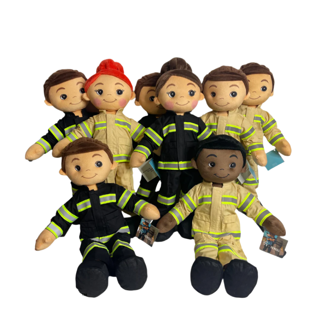 Firefighter Doll (Black PPE)