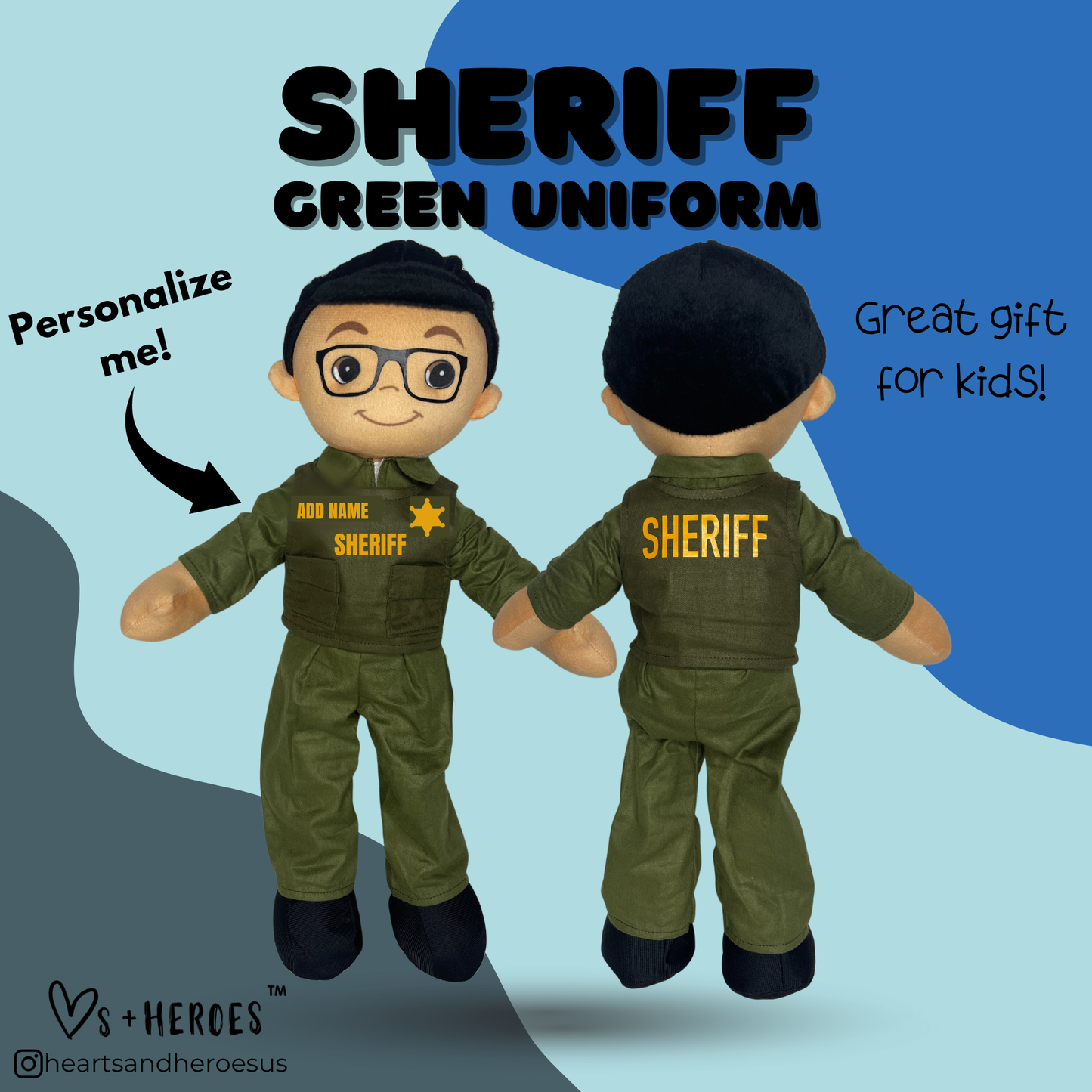 Sheriff Doll (Green)
